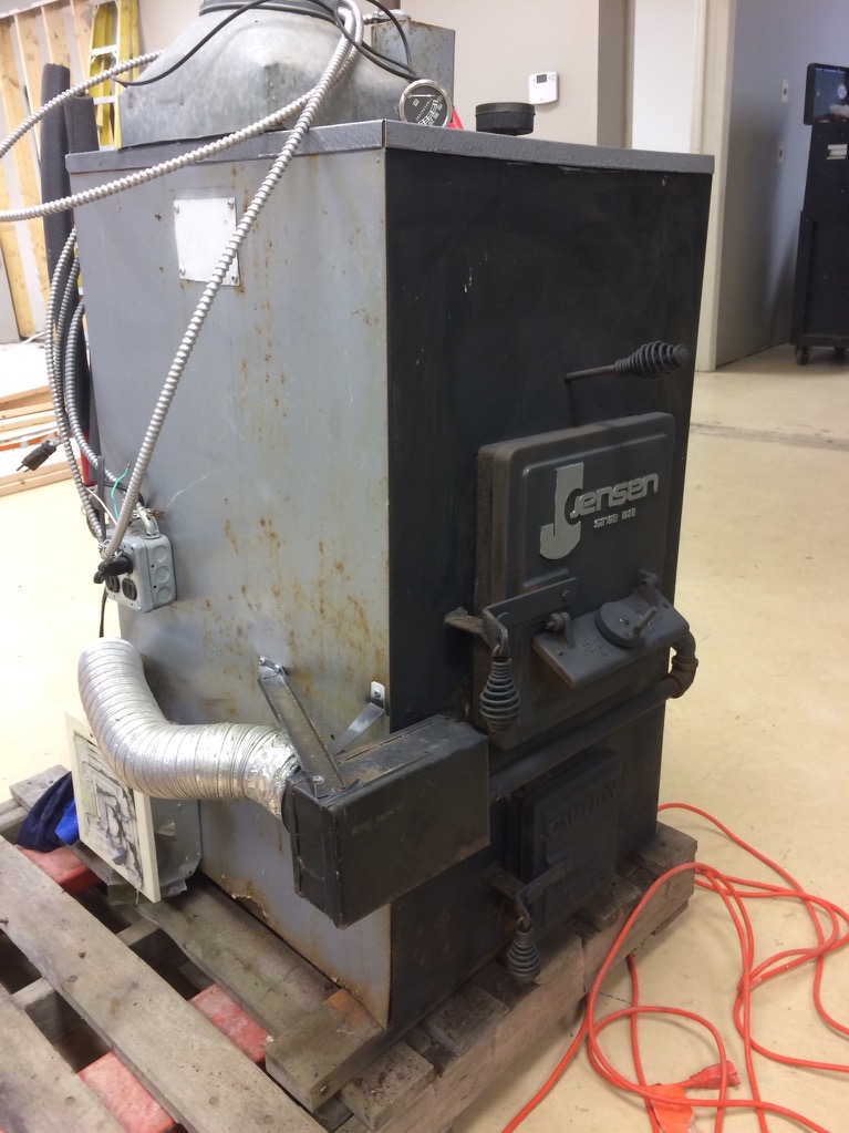 Jensen Wood Burning Furnace
