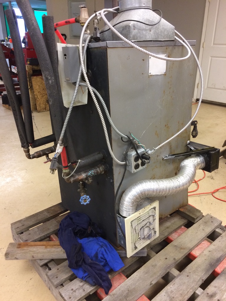 Jensen Wood/Coal Boiler 100k BTU Model 24B Stove eBay